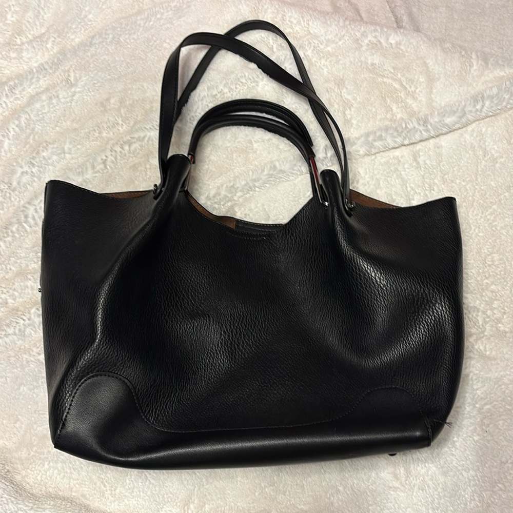 Black handbag